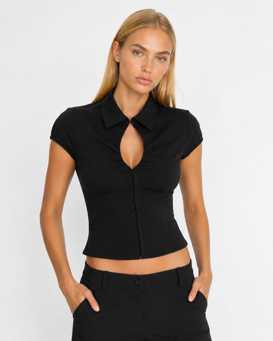 Aurevellane | Top Elegante Violeta